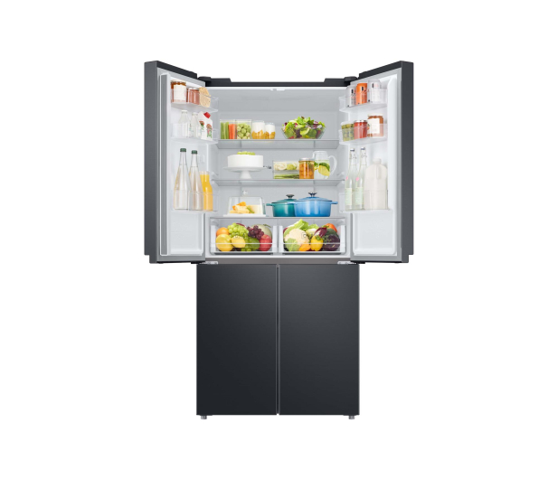 Lodówka Samsung RF48A400EB4 EO Multidoor No Frost 179,3cm Grafitowa Stal Kostkarka Twistowa AI 488L - 1264809 - zdjęcie 8